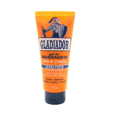 Gladiador gel de massagem